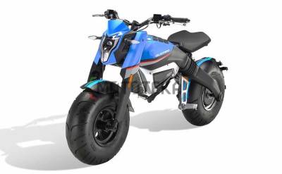 Электромотоцикл Velocifero (Велоциферо) BEACHMAD чёрный Электромотоцикл Velocifero (Велоциферо) BEACHMAD чёрный