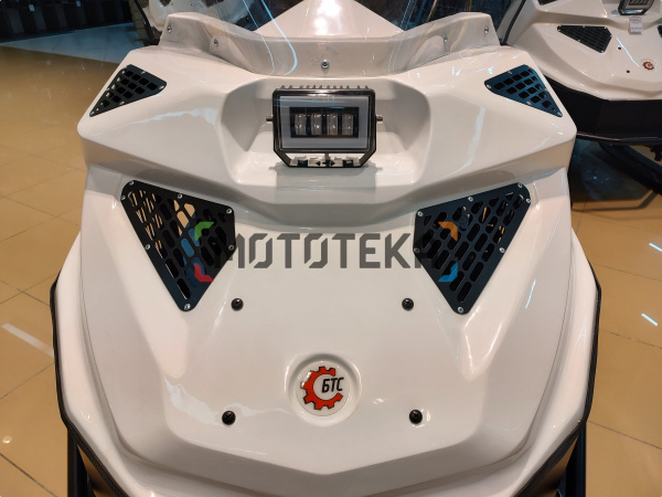 Снегоход БТС Арктик - 4Т Лонг Люкс 20 л.с.. эл. запуск. реверс. тормоз белый (машинокомплект) | Мототека