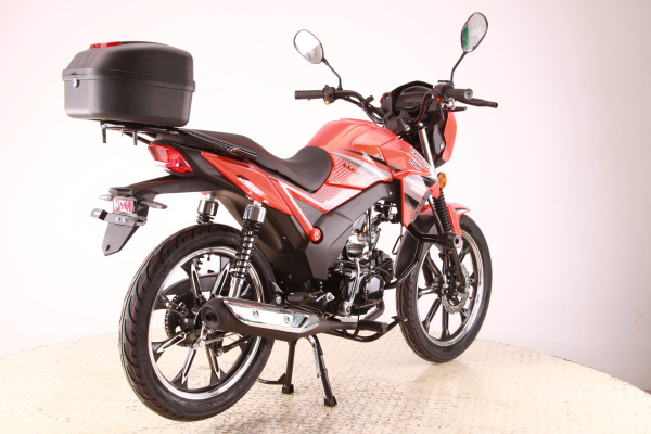 Мопед FXMOTO (ФХМото) STORM LUX 49 (125) оранжевый | Мототека