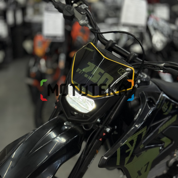 Мотоцикл кроссовый / эндуро Zuumav (Зуумав) FX X7 FXR хаки | Мототека