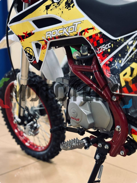 Питбайк ROCKOT (Рокот) BASIC 125E Jokester 2.0 (механ. сцепл.. эл. стартер. 17/14) | Мототека Питбайк ROCKOT (Рокот) BASIC 125E Jokester 2.0 (механ. сцепл.. эл. стартер. 17/14) | Мототека